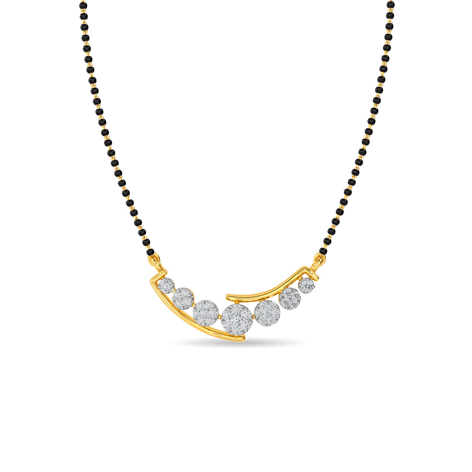 Tanishq diamond mangalsutra on sale pendant with price