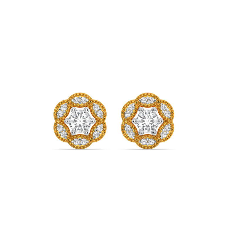 Ruthy Solitaire Earring