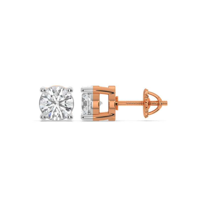 Salmy Solitaire Earring