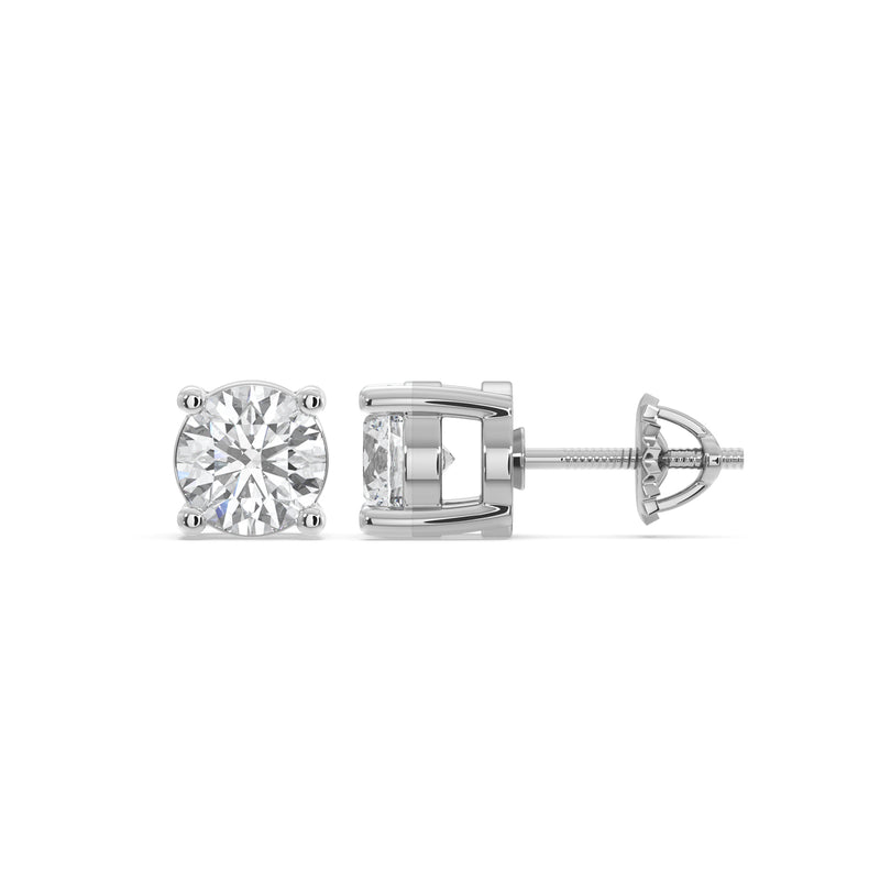 Salmy Solitaire Earring