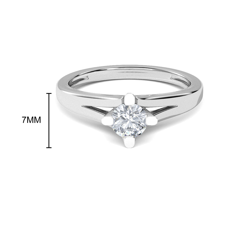 0.50 CT Daphne Solitaire Ring