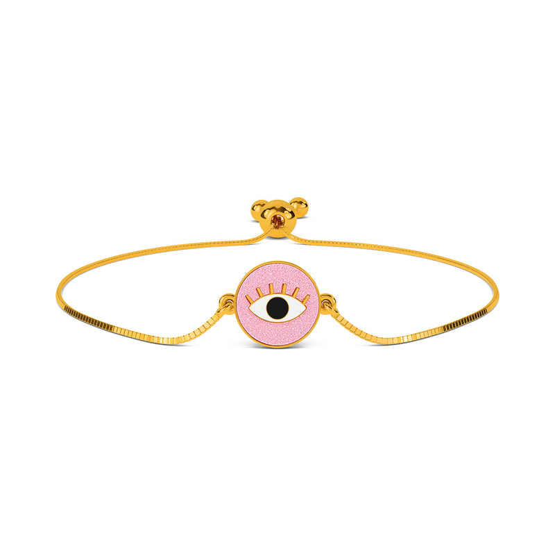 Ender Evil Eye Gold Bracelet