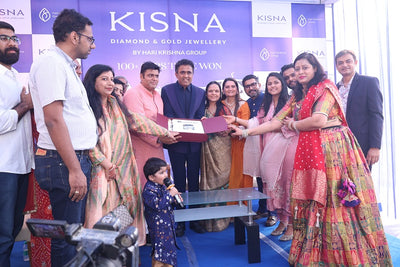 KISNA Diamond and Gold Jewellery Marks a Milestone with 50 Showrooms in India