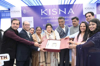 Kisna Diamond and Gold Jewellery launched its third exclusive showroom in Bhopal