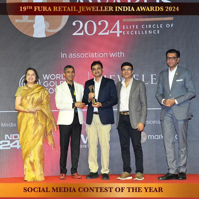 Kisna Diamond & Gold Jewellery won the “Best Social Media Contest of the Year 2024” award