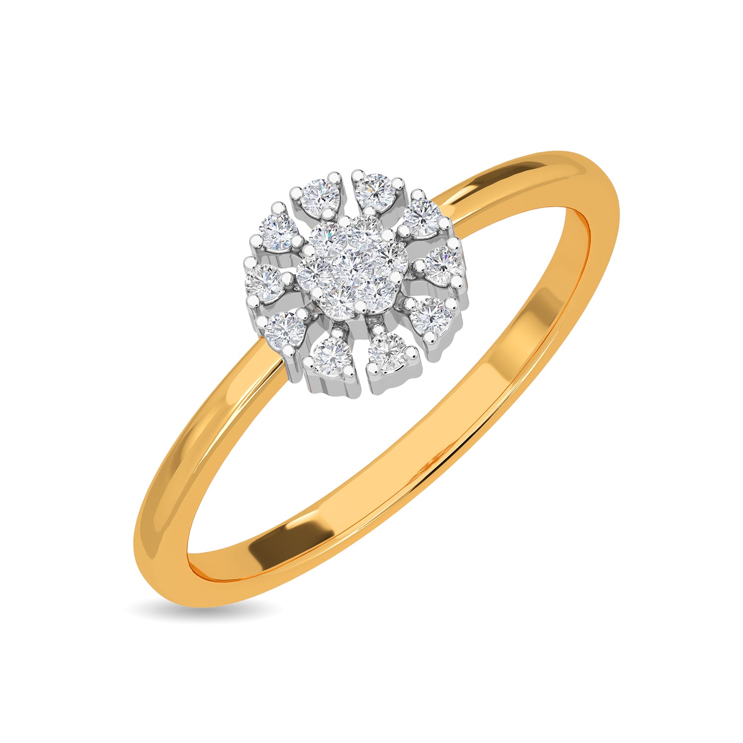 Buy Diamond Zina Fashion Ring Online – Kisna