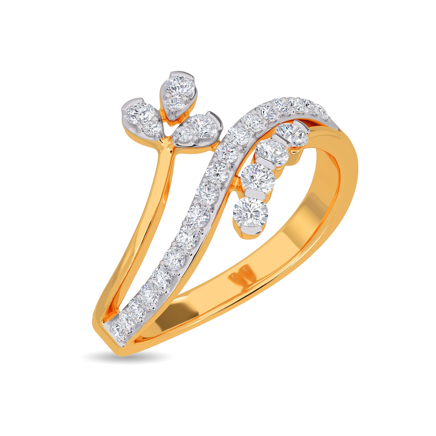 Shop Diamond Melina Casual Ring Online – Kisna