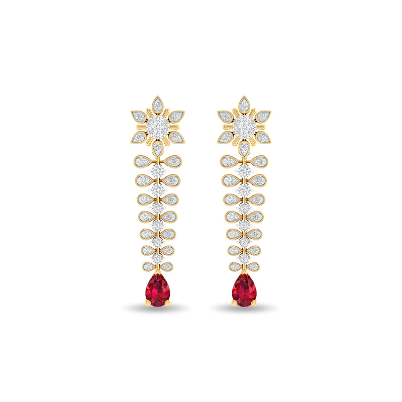 Star Danglign Earring