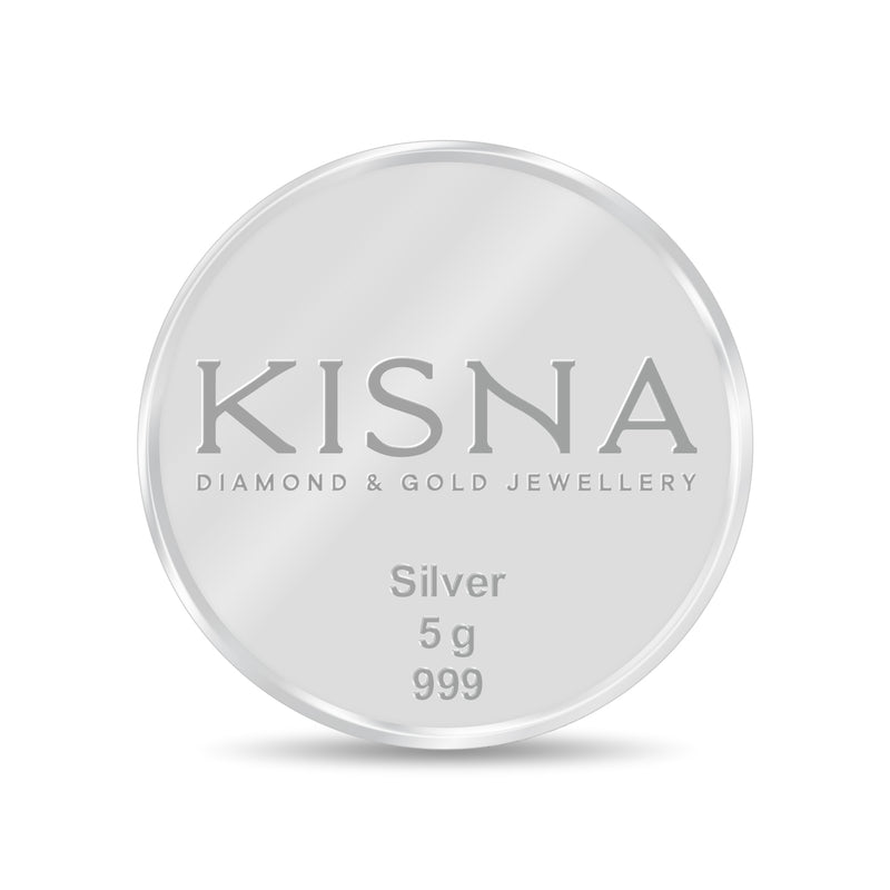 Kisna 5GM 999 Silver Shagun Coin