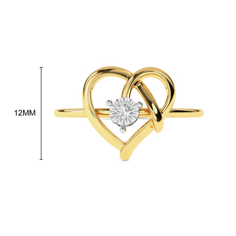 Entwined In Love Ring