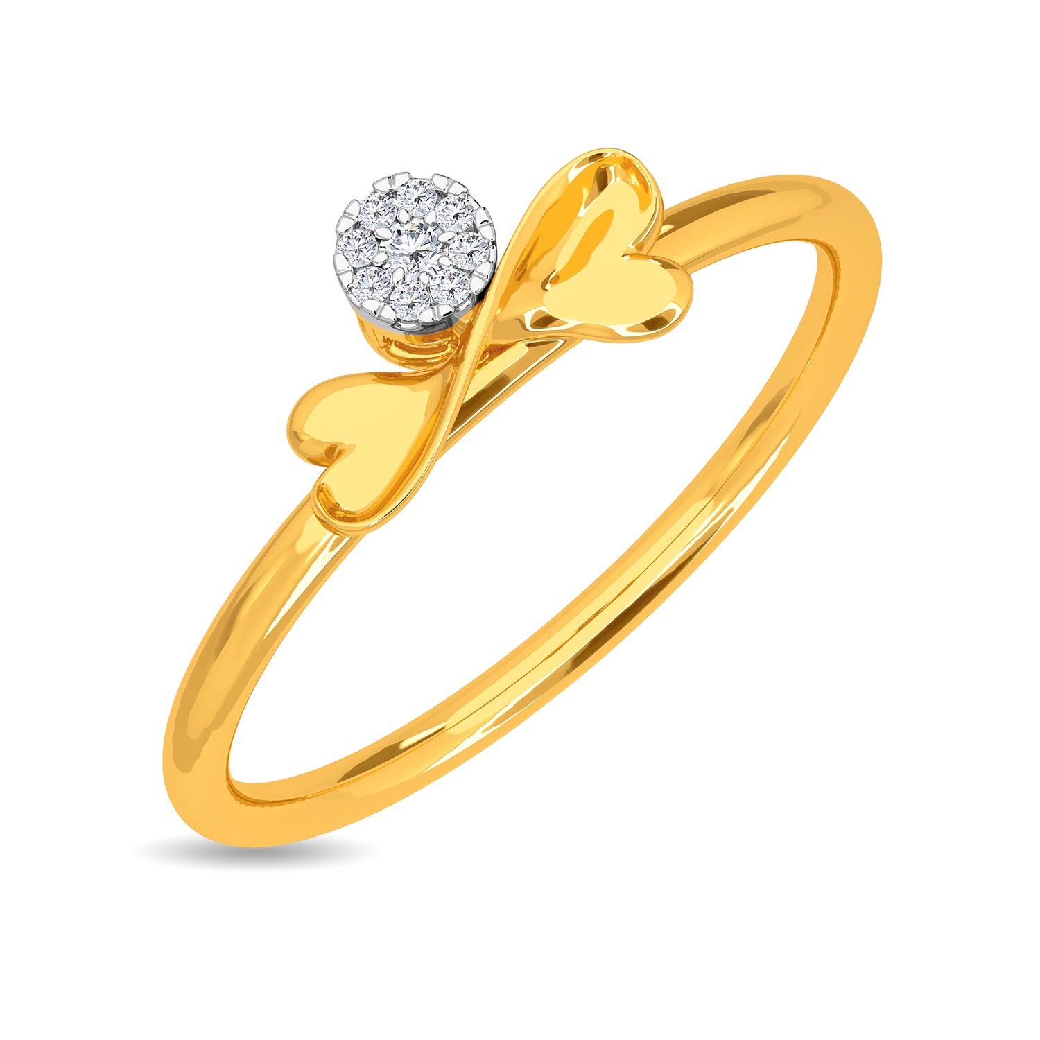 Buy Bow Diamond Ring Online From Kisna