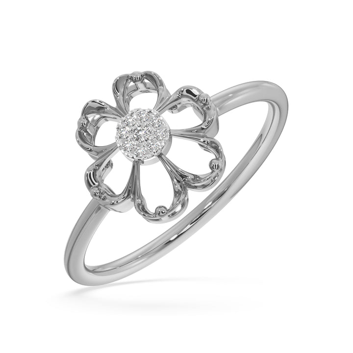 Buy Blooming Flower Diamond Ring Online From Kisna