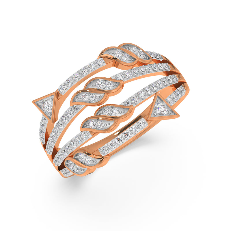 Fancy Abstract Ring