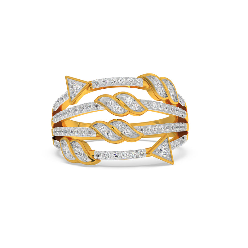 Fancy Abstract Ring