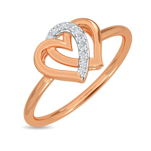 Entwined Heart Ring