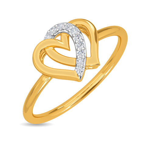 Little Gold Heart Ring – J&CO Jewellery