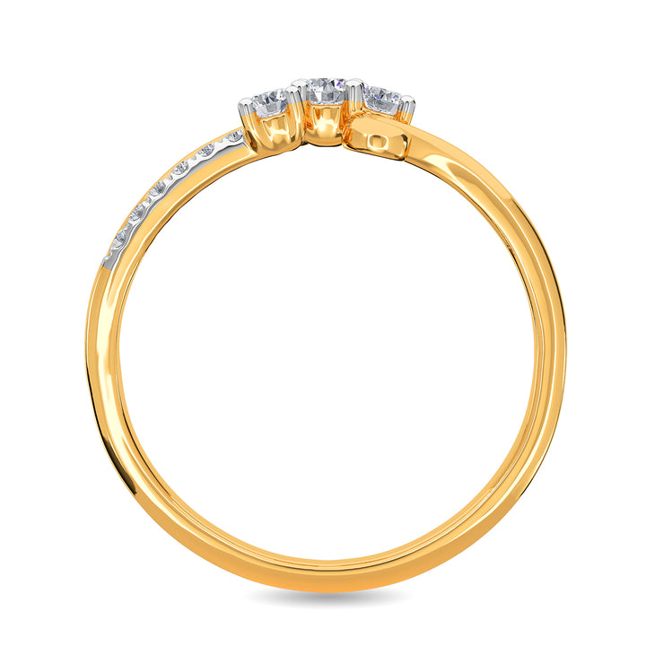 Buy Clara Curve Ring Online From Kisna