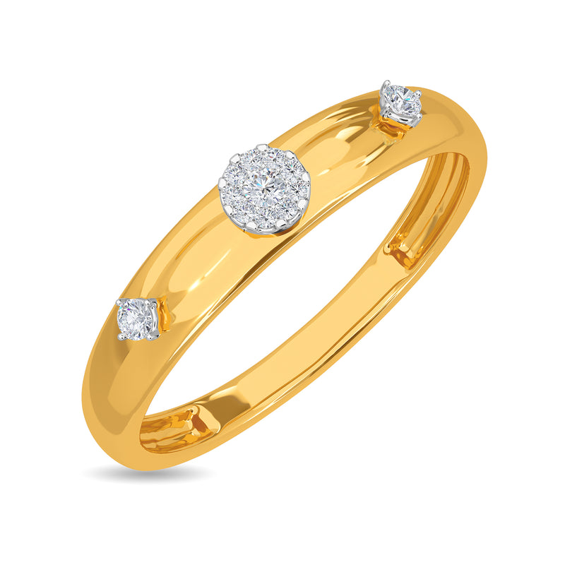 An Elegance Craft Women Gold Band Ring