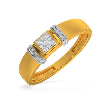 24k Gold Signet Ring for Men