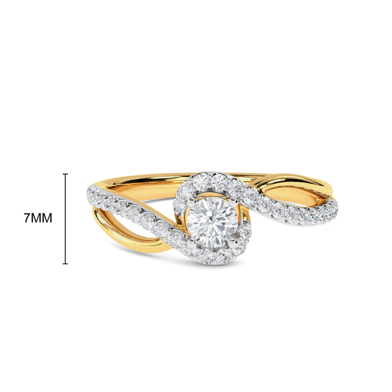 Delimah Solitaire Ring