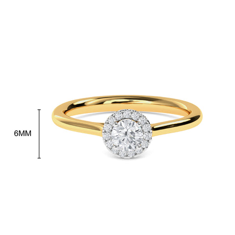 Penelop Solitaire Ring