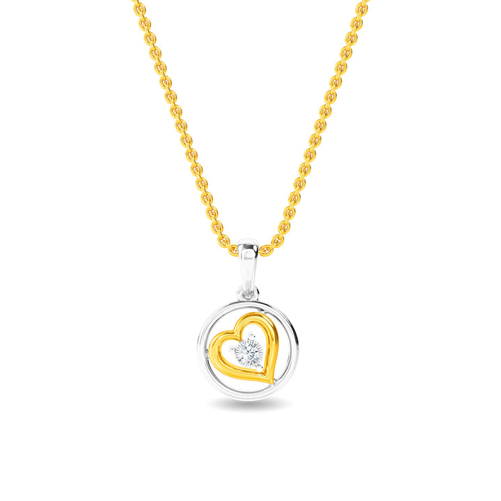 Double Heart Pendant Sparkling Collier Necklace | Sterling silver | Pandora  US