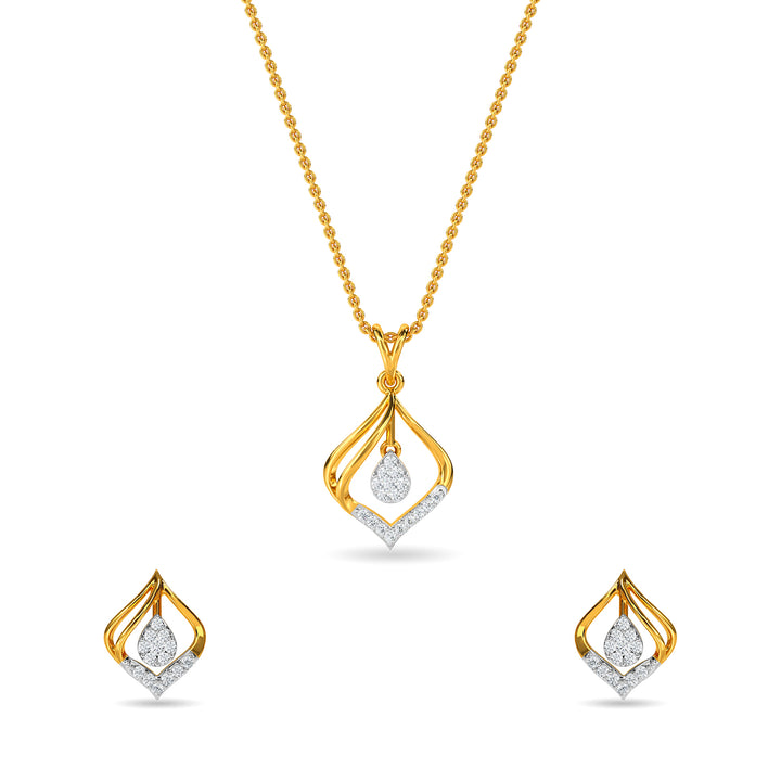 Buy Artificial AD Pendant Set Online at Wholesale Price