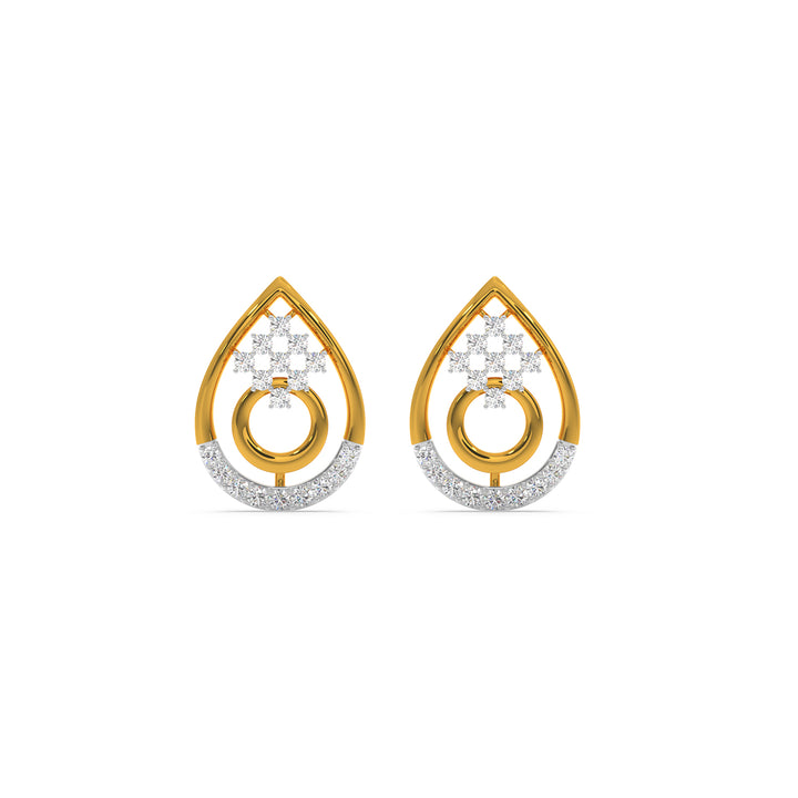 Buy Dainty Diamond Earrings Online | ORRA