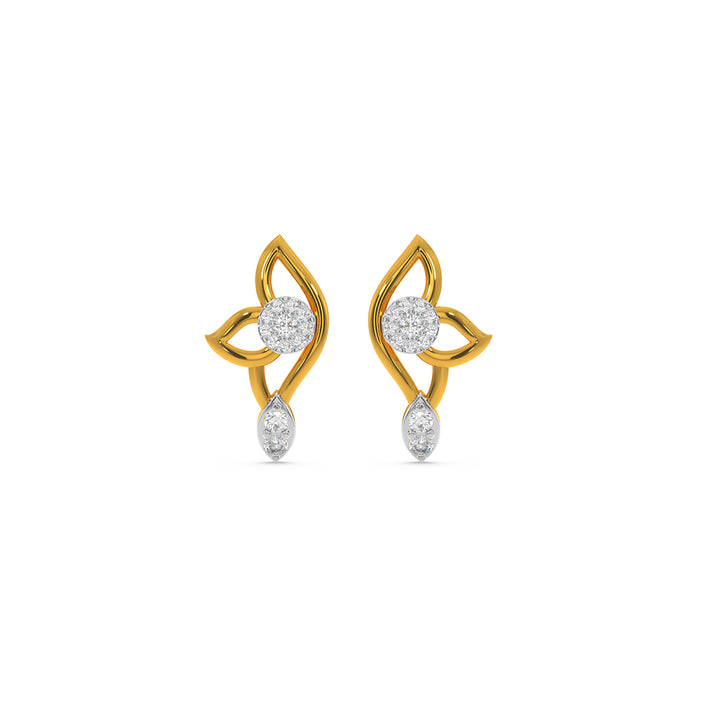Buy TANISHQ 18KT Gold and Diamond Stud Earrings Online - Best Price TANISHQ  18KT Gold and Diamond Stud Earrings - Justdial Shop Online.