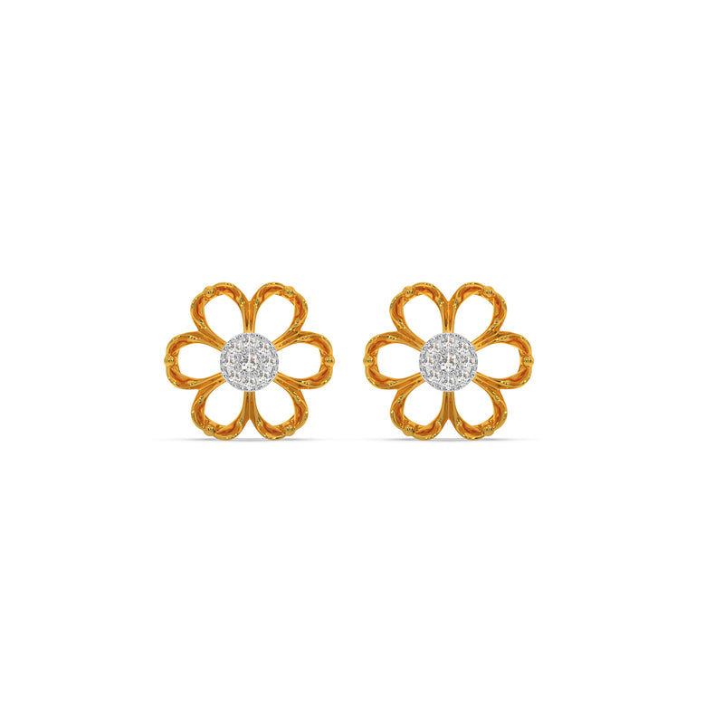 Simple Flower Earring
