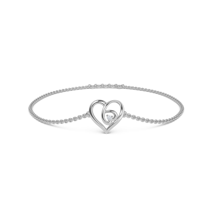 Infinity Heart Bracelet