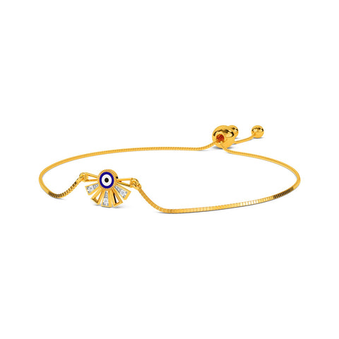 Dina Evil Eye Diamond Bracelet