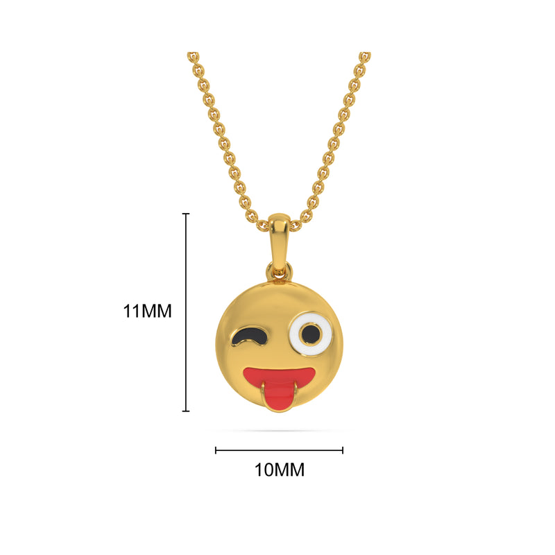 Silly Emoji Kids Pendant