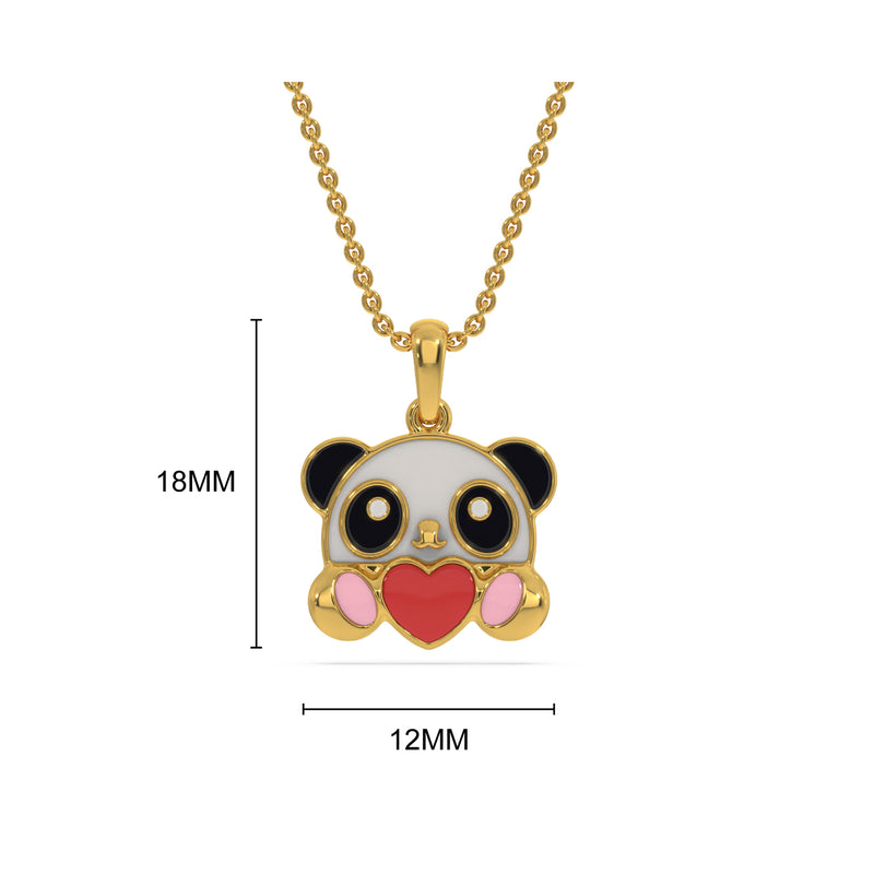 Love Panda Pendant