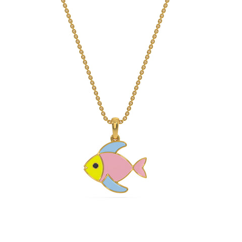 Colorful Fishy Pendant