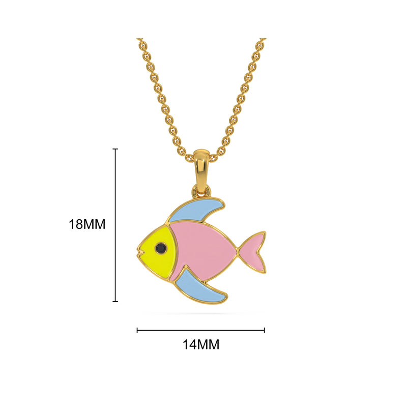 Colorful Fishy Pendant