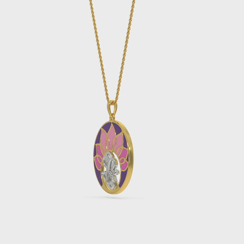 Mandala Ganpati Pendant