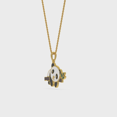 Lazy Panda Kids Pendant