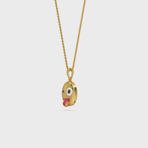 Silly Emoji Kids Pendant