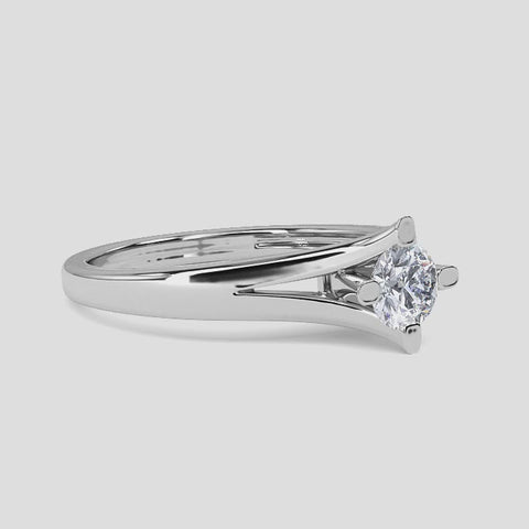 0.50 CT Daphne Solitaire Ring