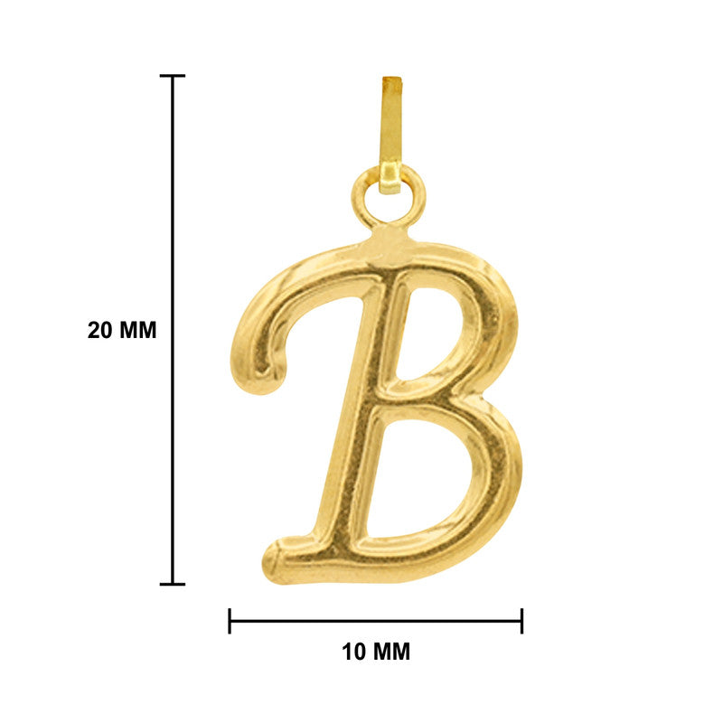 Alphabet B Pendant