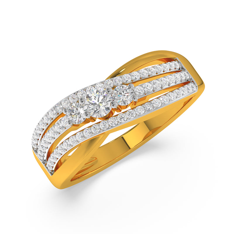 Luxurious Artisan-Made 22K Gold Ring - RG-179