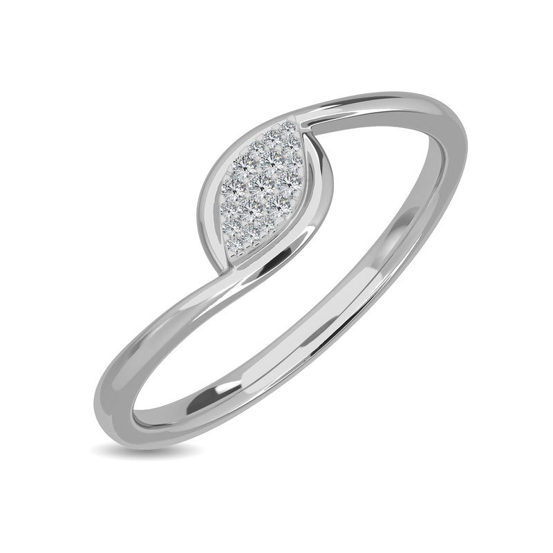 Miniscule Marquise Diamond Ring