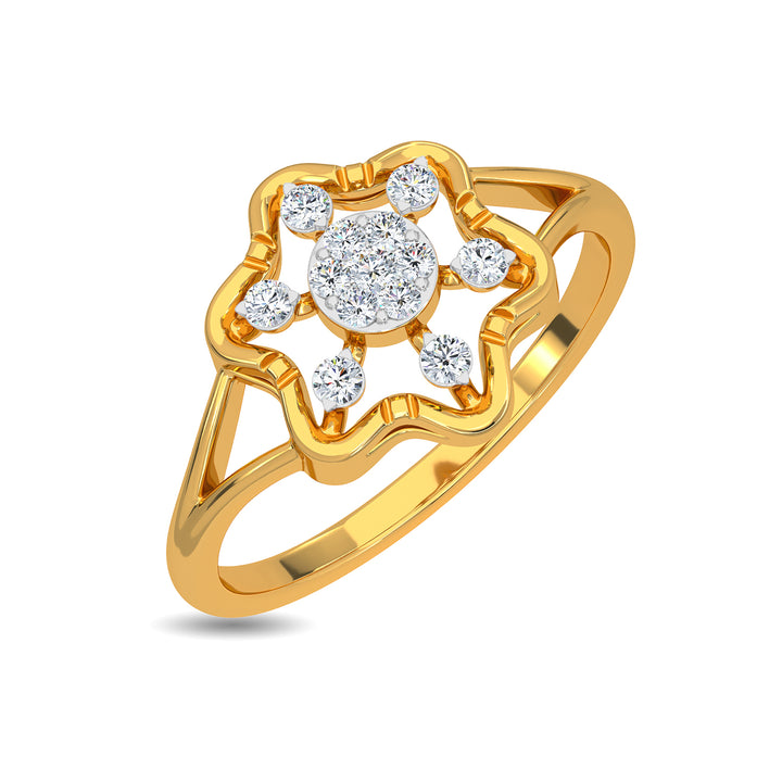 Classic Engagement Gold Filled Flower Diamond Wedding Ring for Women -  China Jewelry and Fashion Jewelry price | Made-in-China.com