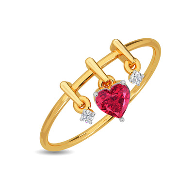 Latest Ladies Ring Without Stone LR0080 | Pure Gold Jeweller