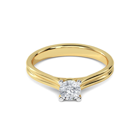 0.50 CT Melike Solitaire Ring