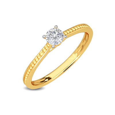 0.20 CT Miray Solitaire Ring