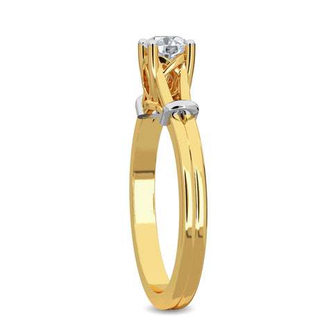 0.20 CT Sefa Solitaire Ring