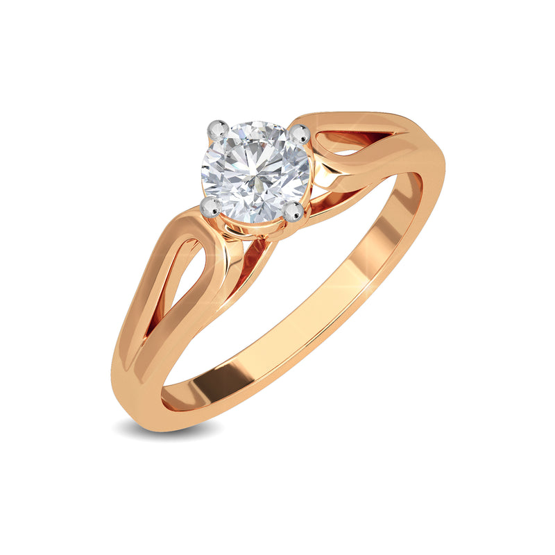 0.50 CT Silaah Solitaire Ring