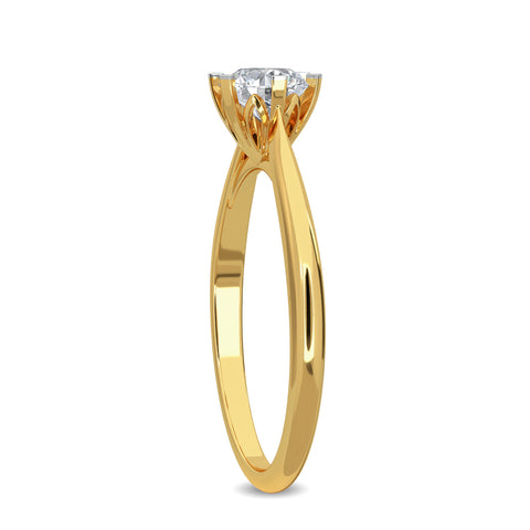 0.20 CT Tanmi Solitaire Ring
